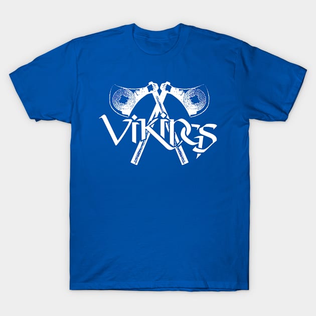 Viking Axe T-Shirt by QuickyDesigns